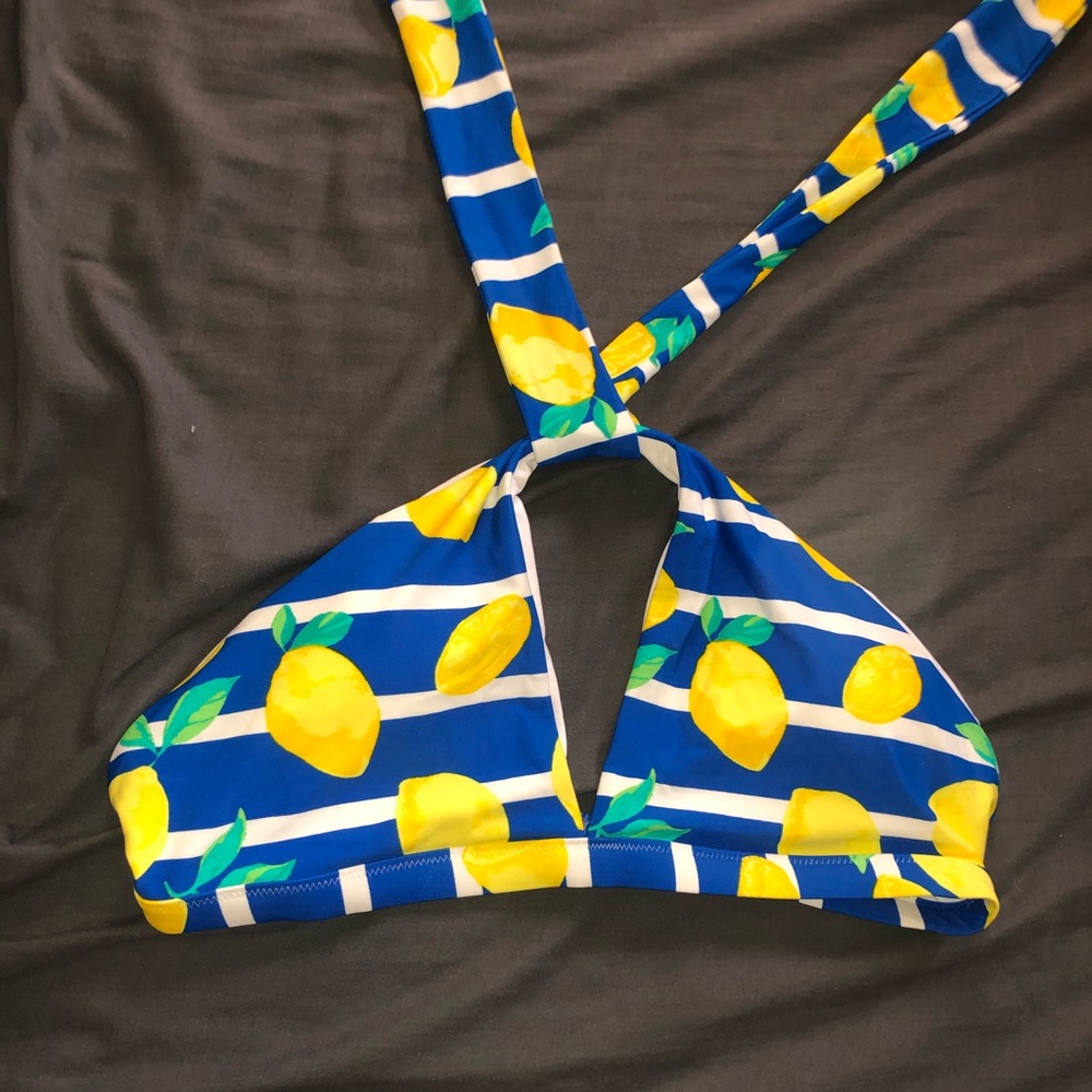 Aerie lemon bathing suit